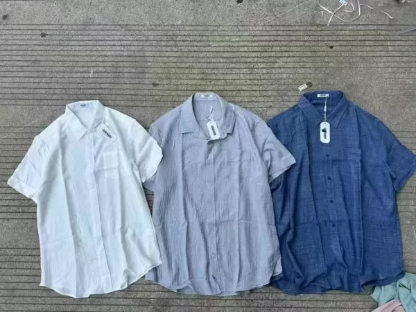 A total of 2,400 pieces Cotton and linen men's shirt - Image 6