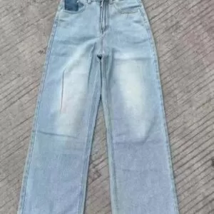 7000 pieces in total, women's fashionable wide leg jeans