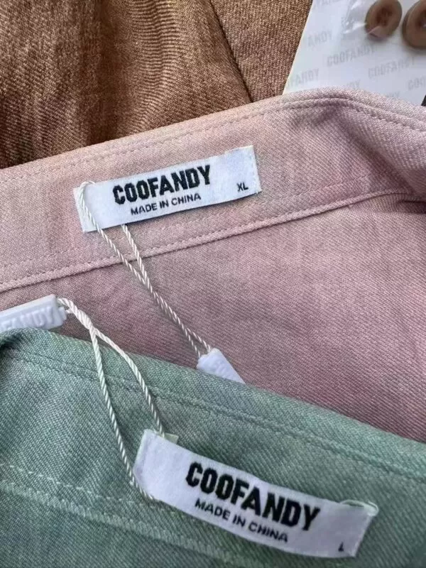 A total of 2,400 pieces Cotton and linen men's shirt - Image 3